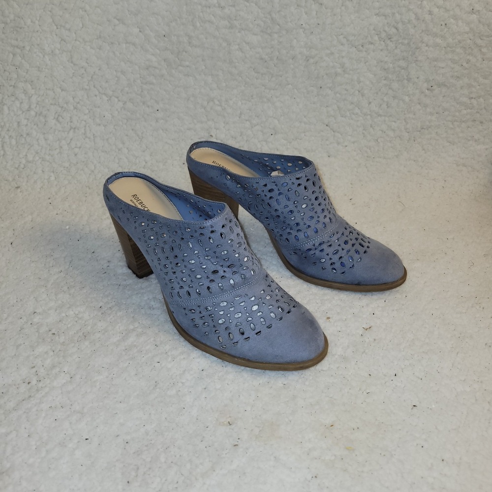 ROEBUCK & CO.‎ Women's SLIP ON SHOE MONA 21601 SIZE 8 Gray